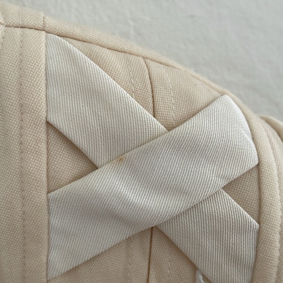 VALENTINO BOUTIQUE Women's Knotted Detail Open Front Cardigan Blazer - Picture 6 of 7